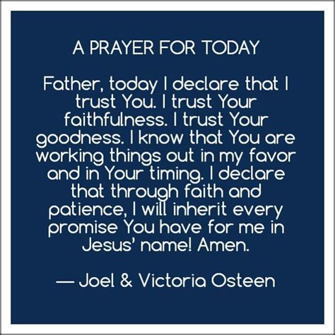 joel osteen daily word|joel osteen prayer for today.